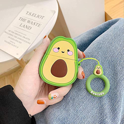 Toysdone Airpods Silicone Case Funny Cute Cover Compatible for Apple Airpods 1&2